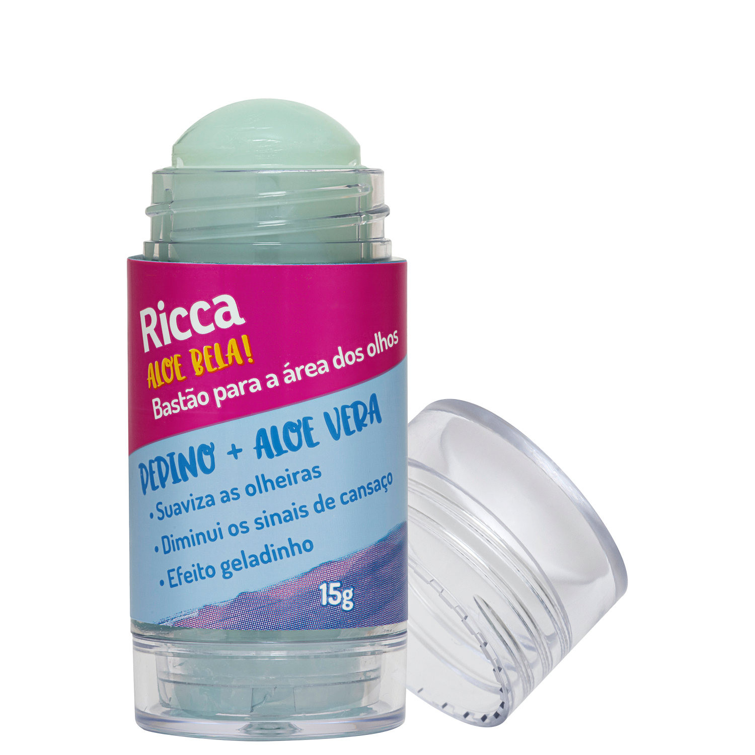 Bastão para Área dos Olhos Ricca Aloe Bela! 15g | Beautybox (BR)