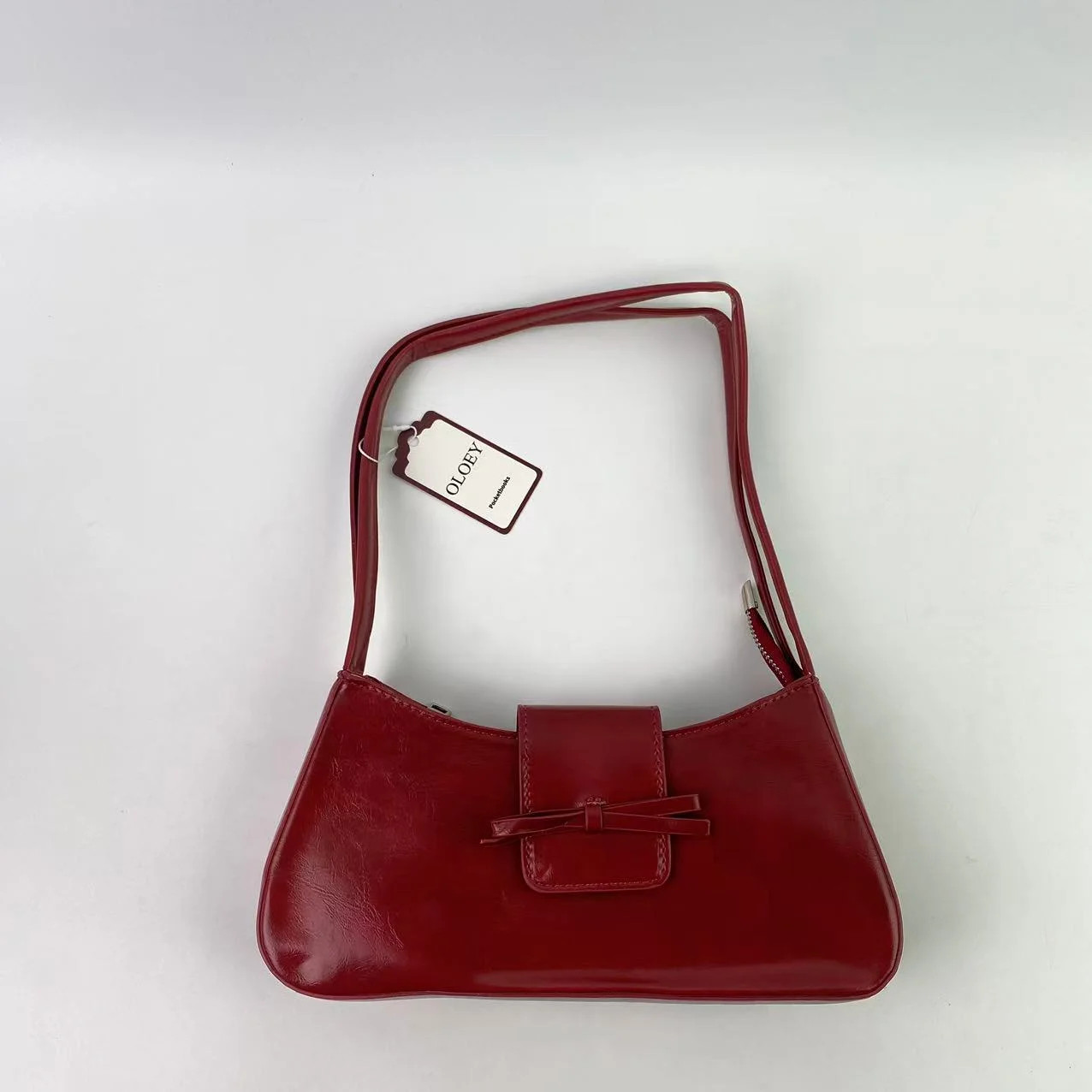 OLOEY Pocketbooks,Shoulder Bags for Women Patent Leather Red Purse Coquette Bow Purse Small Shoul... | Walmart (US)