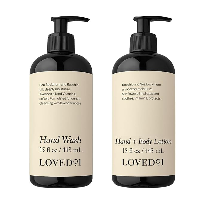 Hand Care Duo, Oprah's Favorite Things, Cleansing & Moisturizing Bundle (15 Oz Hand Wash & 15 Oz ... | Amazon (US)