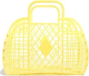 MUZHI Toddler Purse Ideal Gift Baskets Little Girl Purse Easter Basket Personalized Retro Jelly B... | Amazon (US)