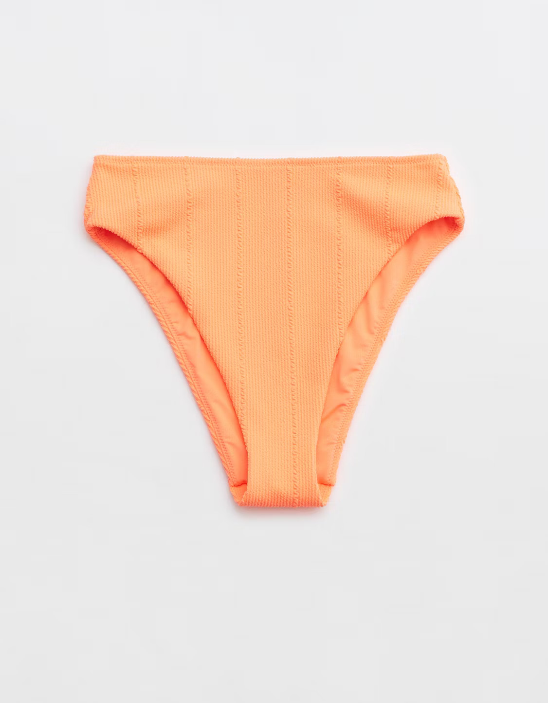 Aerie Crinkle High Cut Cheeky Bikini Bottom | American Eagle Outfitters (US & CA)