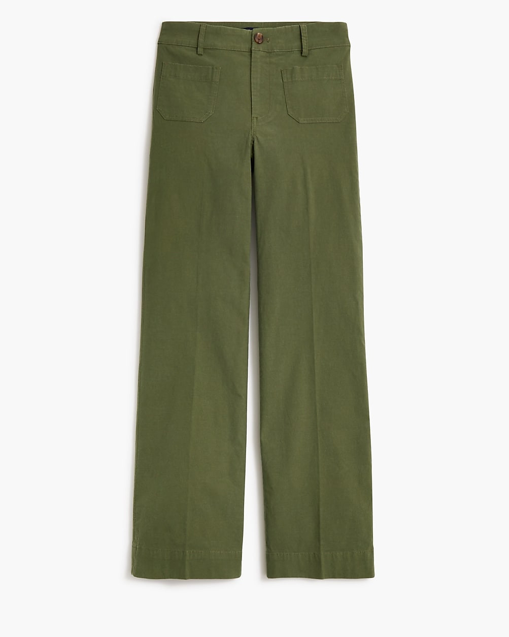 Lizzie high-rise patch-pocket wide-leg pant | J.Crew Factory