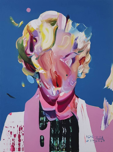 "I miss you Marilyn Monroe #1" Art Print