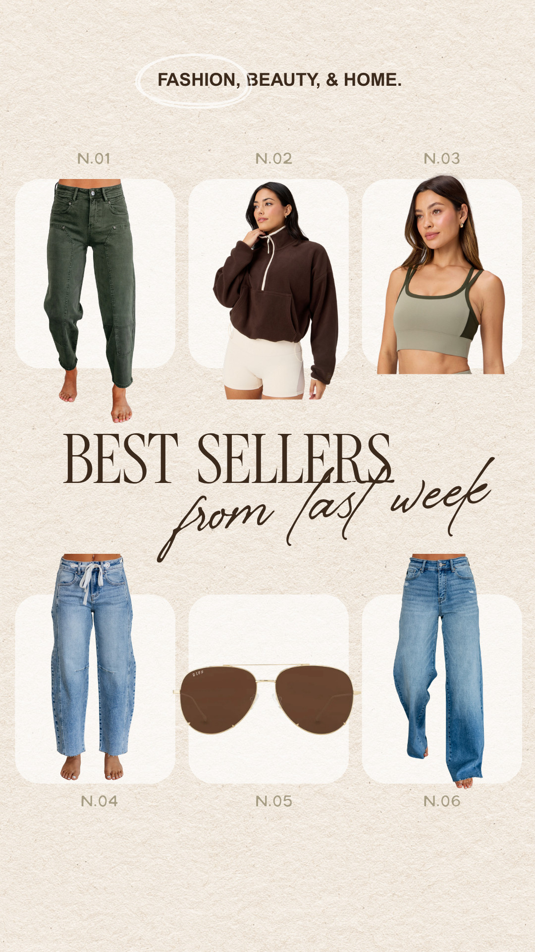 This week's best sellers!  

 #LTKootd #LTKSeasonal #LTKActive