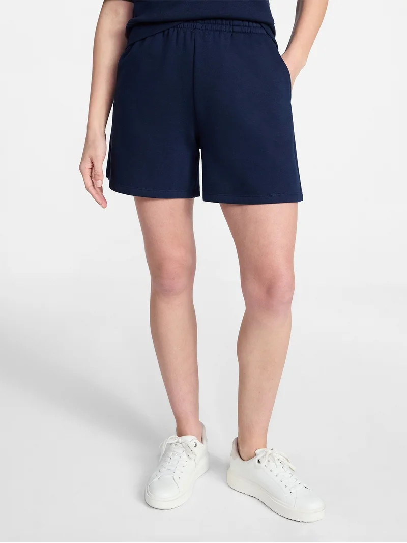 Time and Tru Women's Fleece Shorts, Size XS-XXXL | Walmart (US)