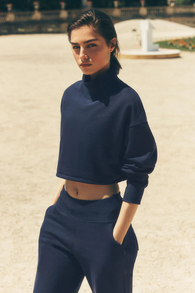 Cropped Serenity Coverup - Navy | Alo Yoga (US)