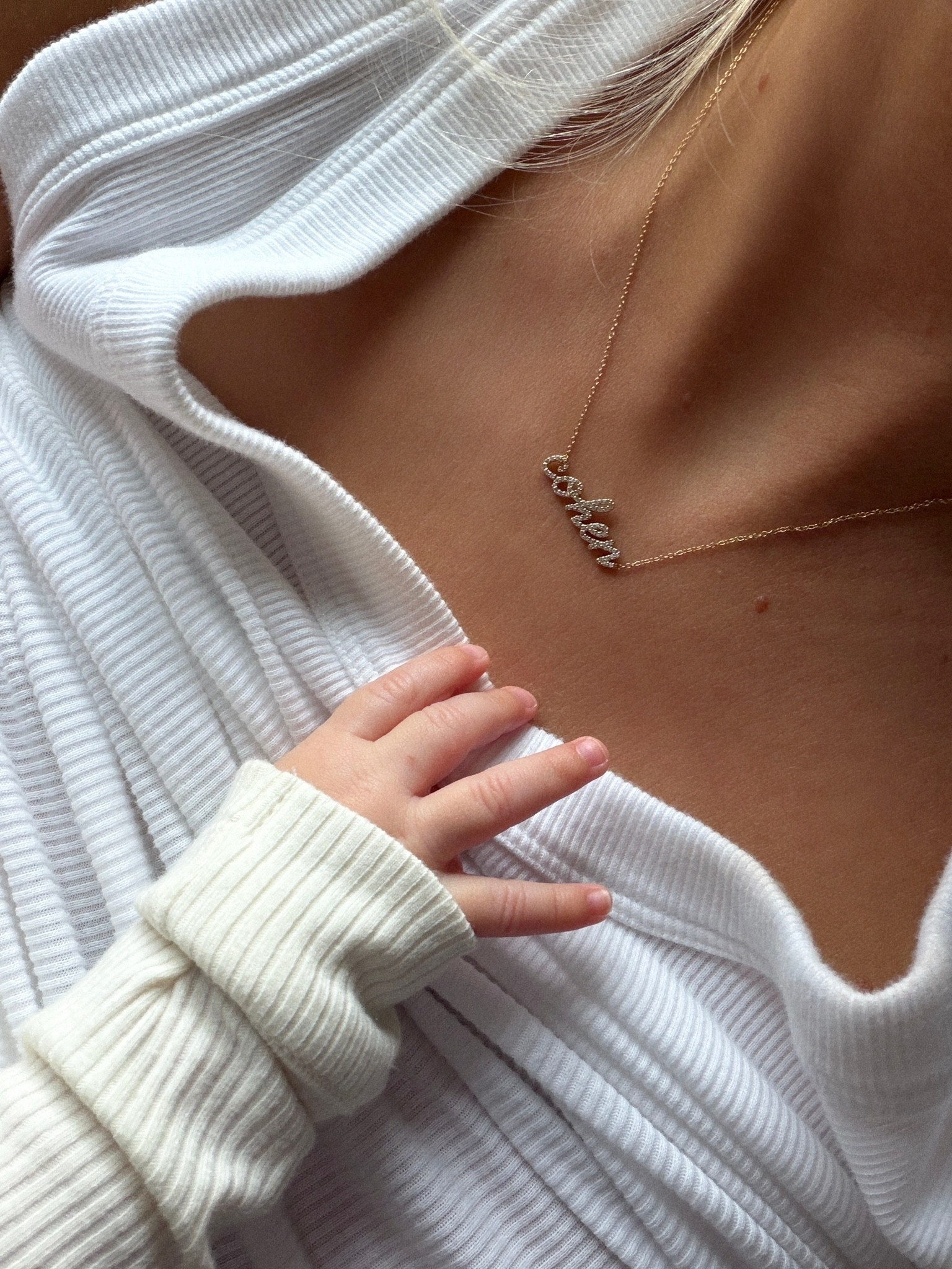 My necklace in the gold finish! #kathleenpost

Newborn baby, namesake, personalized necklace

#LTKmomlife #LTKBaby