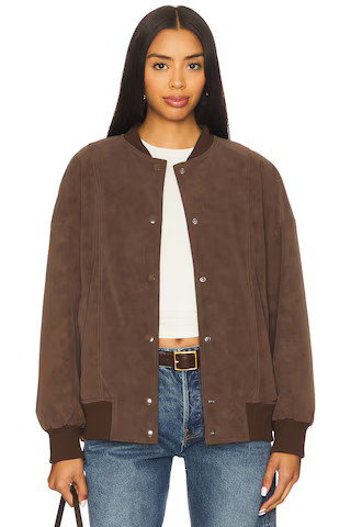 Alfie Jacket in Chocolate | Revolve Clothing (Global)