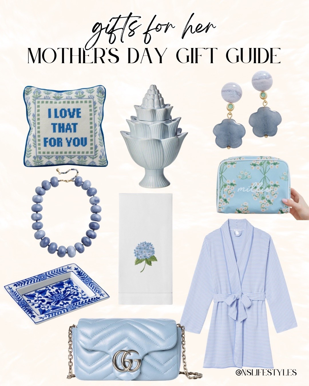 Treat Mom to a touch of serene luxury. From chic quilted bags to elegant home accents, these sky-blue picks are perfect for the woman who loves a classic, elevated aesthetic. 🛋️✨

Shop the full blue edit for Mother's Day via the link in my bio. Find the perfect gift to make her day truly special! 💎☁️

#MothersDayGifts #GiftGuide #BlueAesthetic #LuxeGifts

#LTKHome #LTKMothersDay