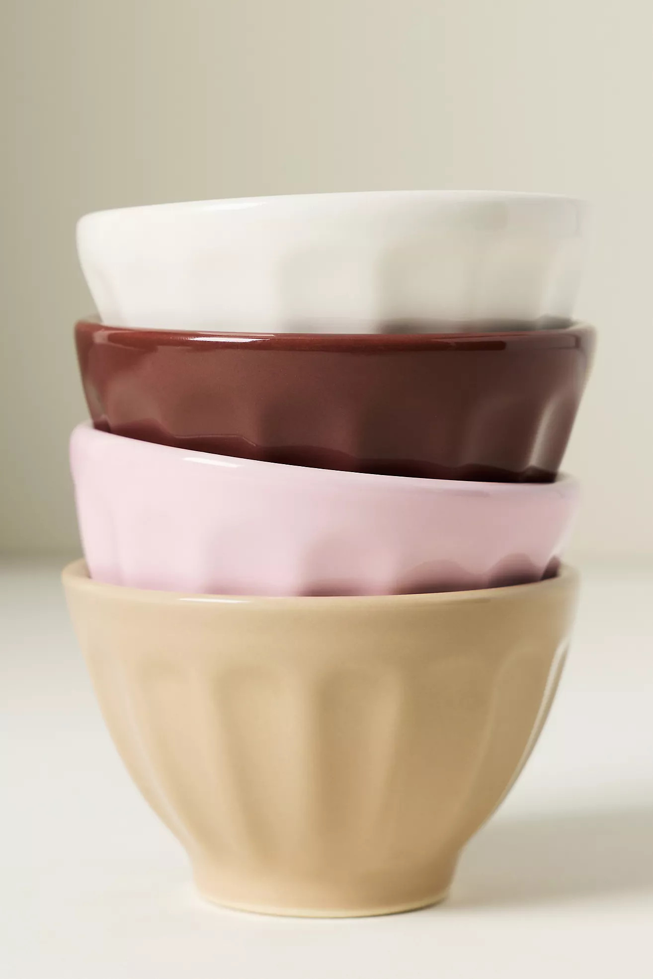 The Latte Stoneware Mini Bowl, Set of 4: Amelie Edition | Anthropologie (US)