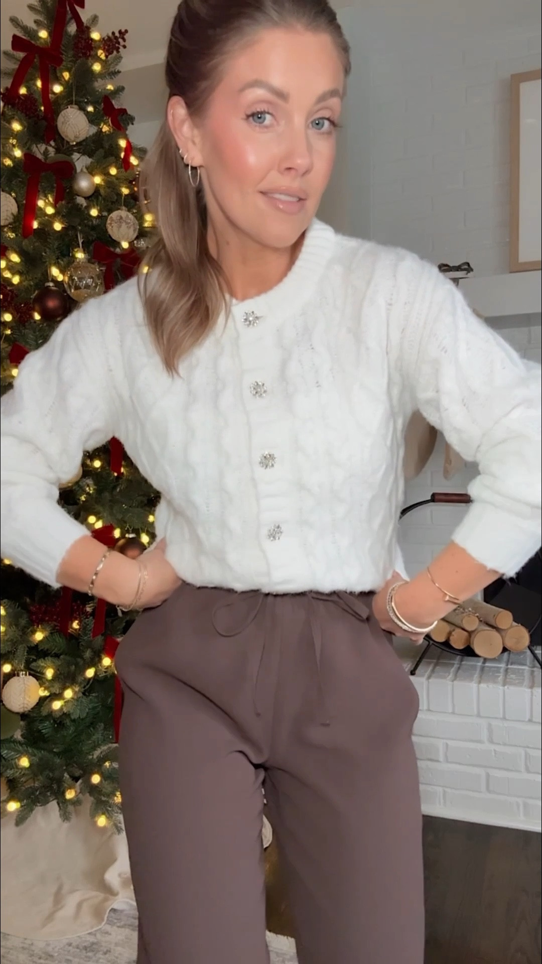 Can’t get enough of this Walmart sweater!!! XS sweater / XS short pants 

#LTKootd #LTKHoliday #LTKPetite