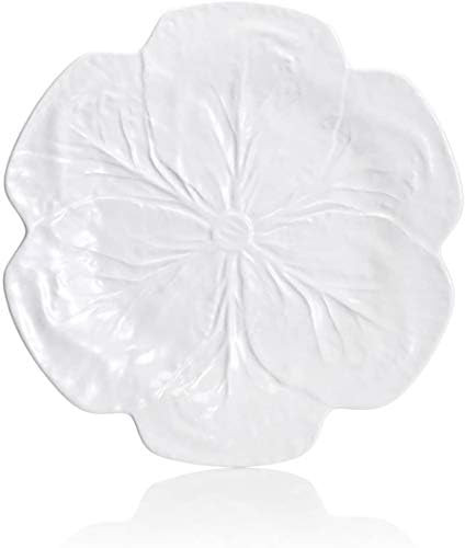 Bordallo Pinheiro Cabbage Beige Dinner Plates, Set of 4 | Amazon (US)