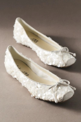 Cristina Millotti Sequin Ballet Flats | Anthropologie (US)