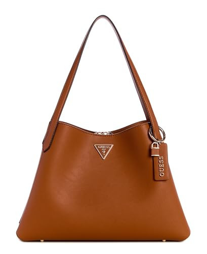 GUESS Sora Girlfriend Carryall, Cognac | Amazon (US)