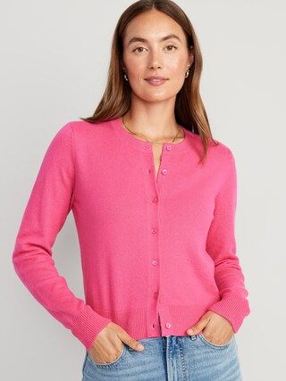 SoSoft Cropped Cardigan Sweater for Women | Old Navy (CA)