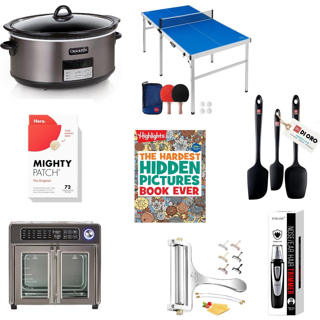 My Amazon Prime Day purchases included my fav acne stickers, a portable folding ping pong table, and a rotisserie air fryer combo!

#LTKBacktoSchool #LTKFindsUnder50 #LTKFamily