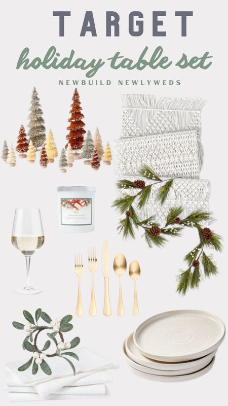 Check out these cute additions for any table setting this holiday season! 
#targetstyle #Holidaydecor
#targetchristmas

#LTKHoliday #LTKSeasonal #LTKstyletip