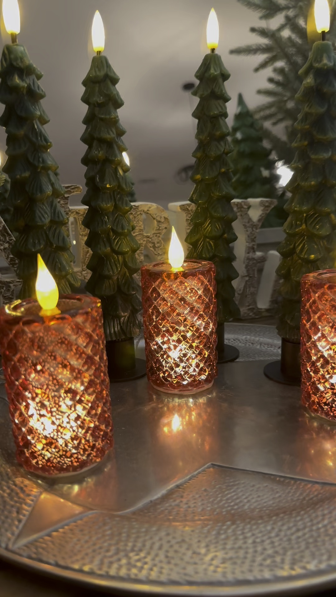 Holiday battery operated frameless candles. Christmas tree candles are made from real wax

#LTKGiftGuide #LTKSeasonal #LTKHoliday