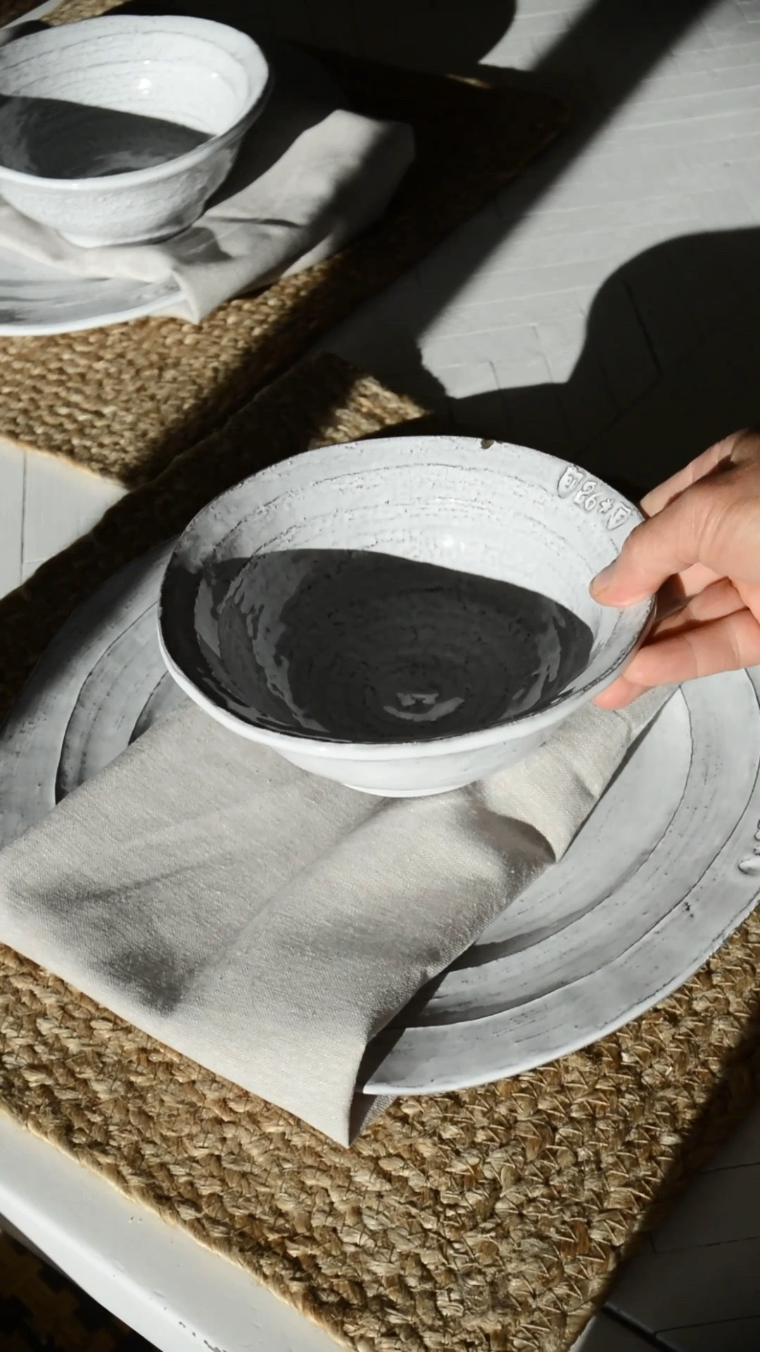 Glenna dinnerware from Anthropologie