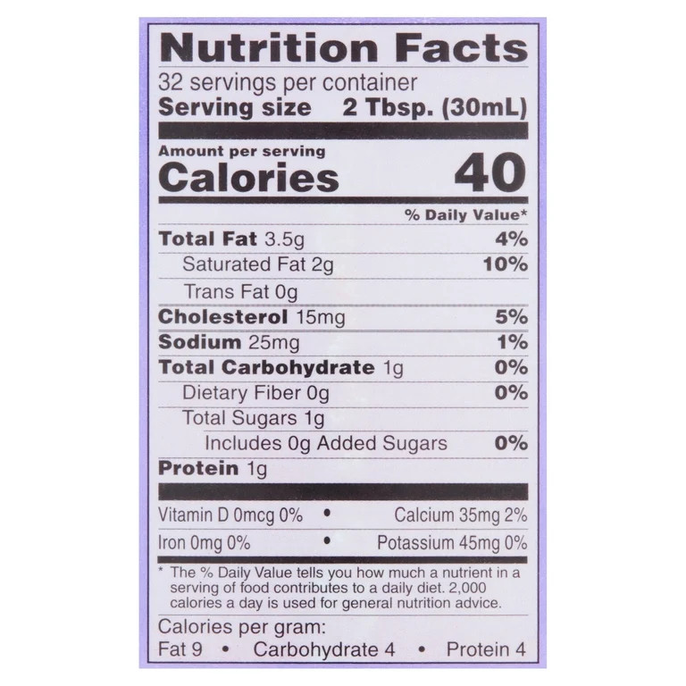 Great Value Half & Half, 32 fl oz | Walmart (US)