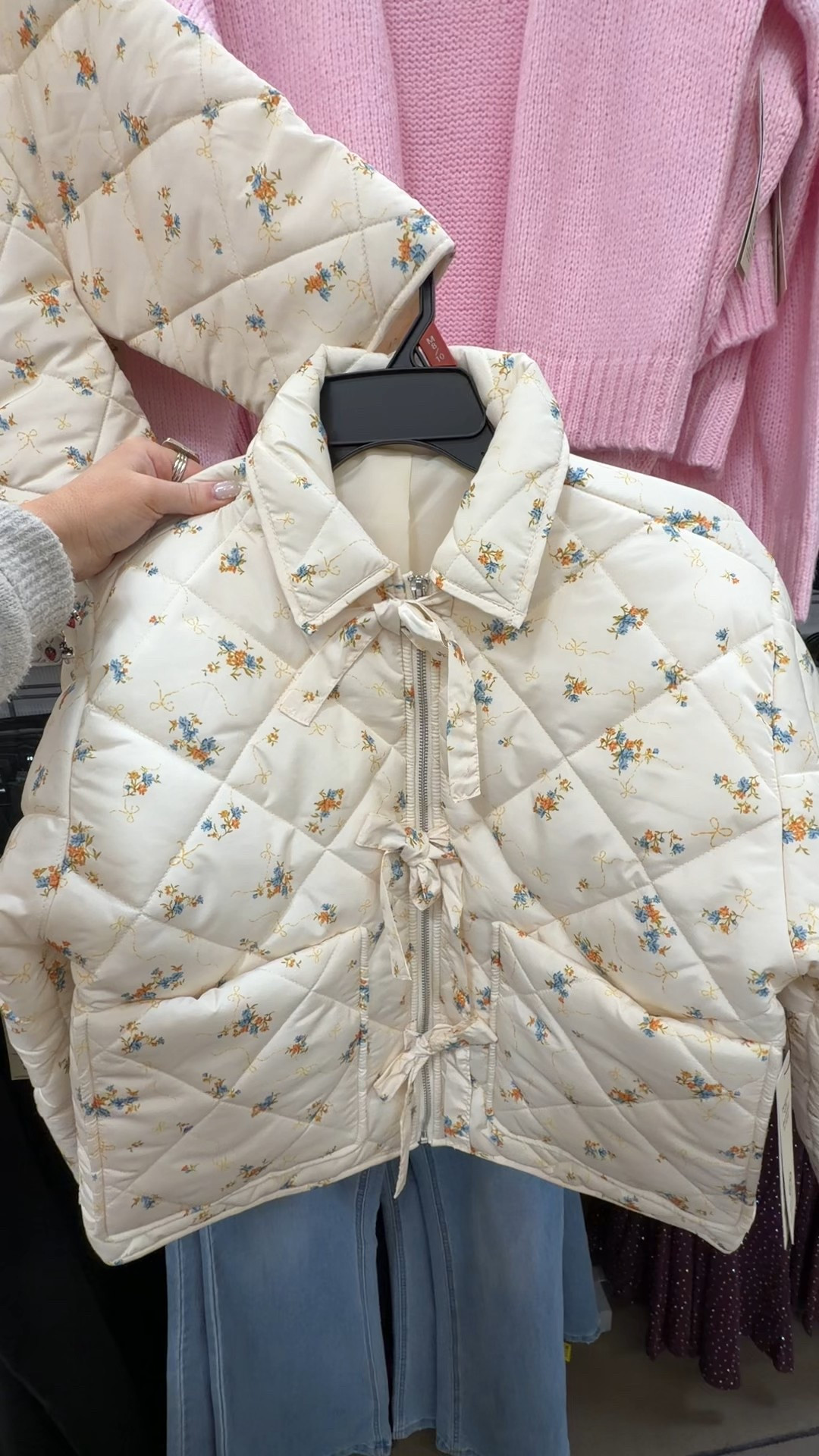 This is the absolute cutest quilted jacket I’ve ever seen! The bows are darling and the print is so good! Love this find from Walmart!

#LTKgrwm #LTKMidsize #LTKPetite
