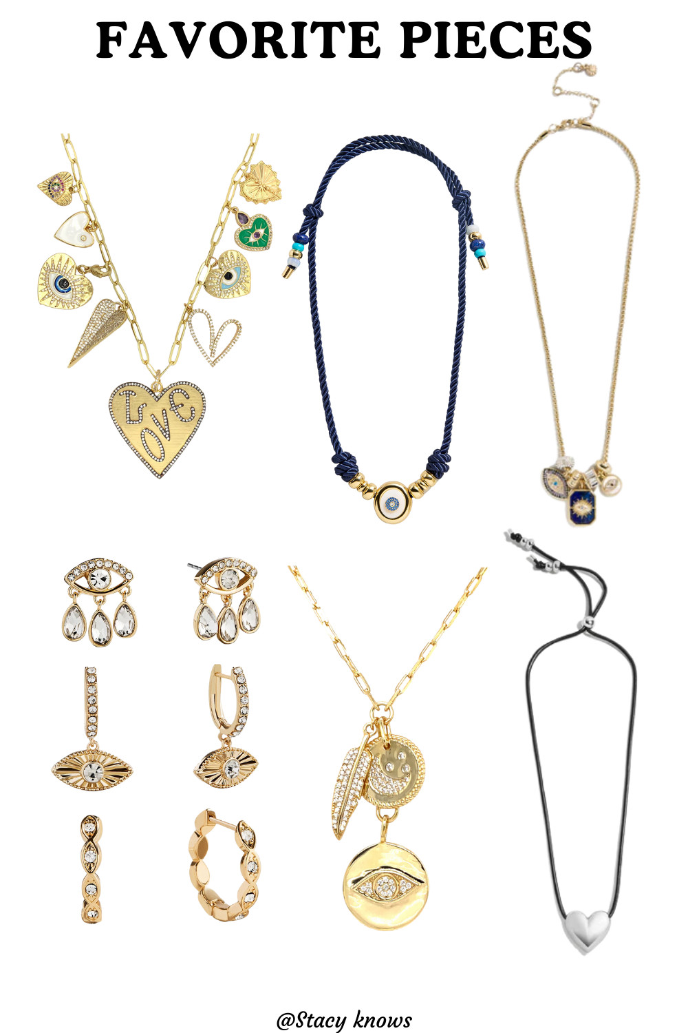 The finishing touches that make the outfit! I’ve curated a collection of my absolute favorite jewelry finds, from everyday dainty necklaces to statement earring stacks. These pieces elevate even the simplest look. Shop my jewelry box essentials on the LTK app! 
#LTKjewelry #JewelryAddict #NecklaceStack #EarringInspo #GoldJewelry #Accessories #DailyJewelry #JewelryFinds #StyleDetails #EarringSoftheDay #LTKstyletip 

 #LTKU #LTKPetite #LTKBeauty