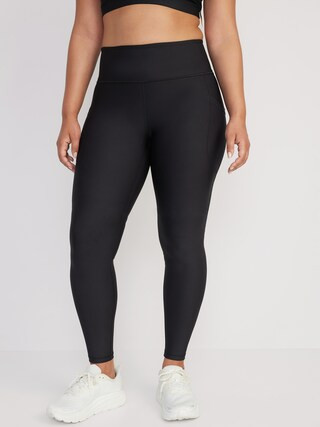 High-Waisted PowerSoft Full-Length Pocket Leggings | Old Navy (US)