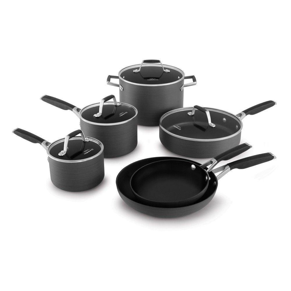 Select by Calphalon 10pc Hard-Anodized Non-Stick Cookware Set | Target