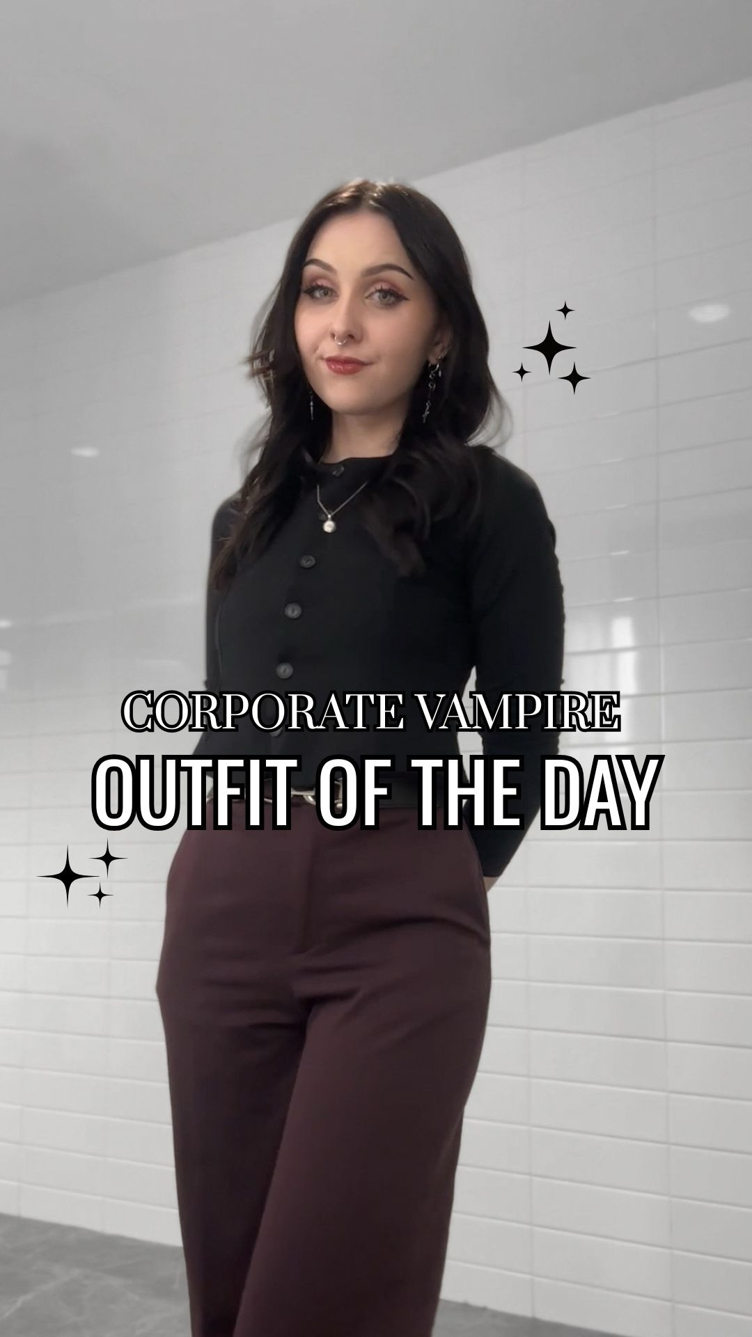 vampy #corporategoth #officegoth #altgirl #ootd

#LTKPetite