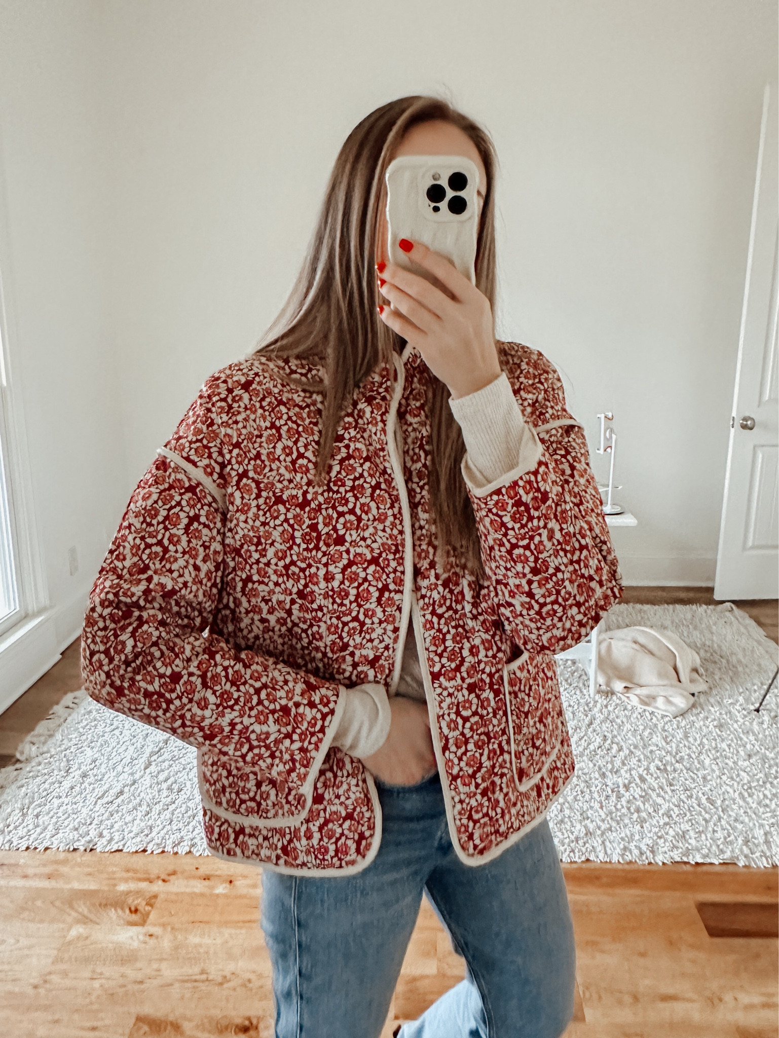 Flower free people quilted puff jacket similar. Spring outfit idea styled by BarbiGia 



#LTKSeasonal #LTKfindsunder50 #LTKsalealert