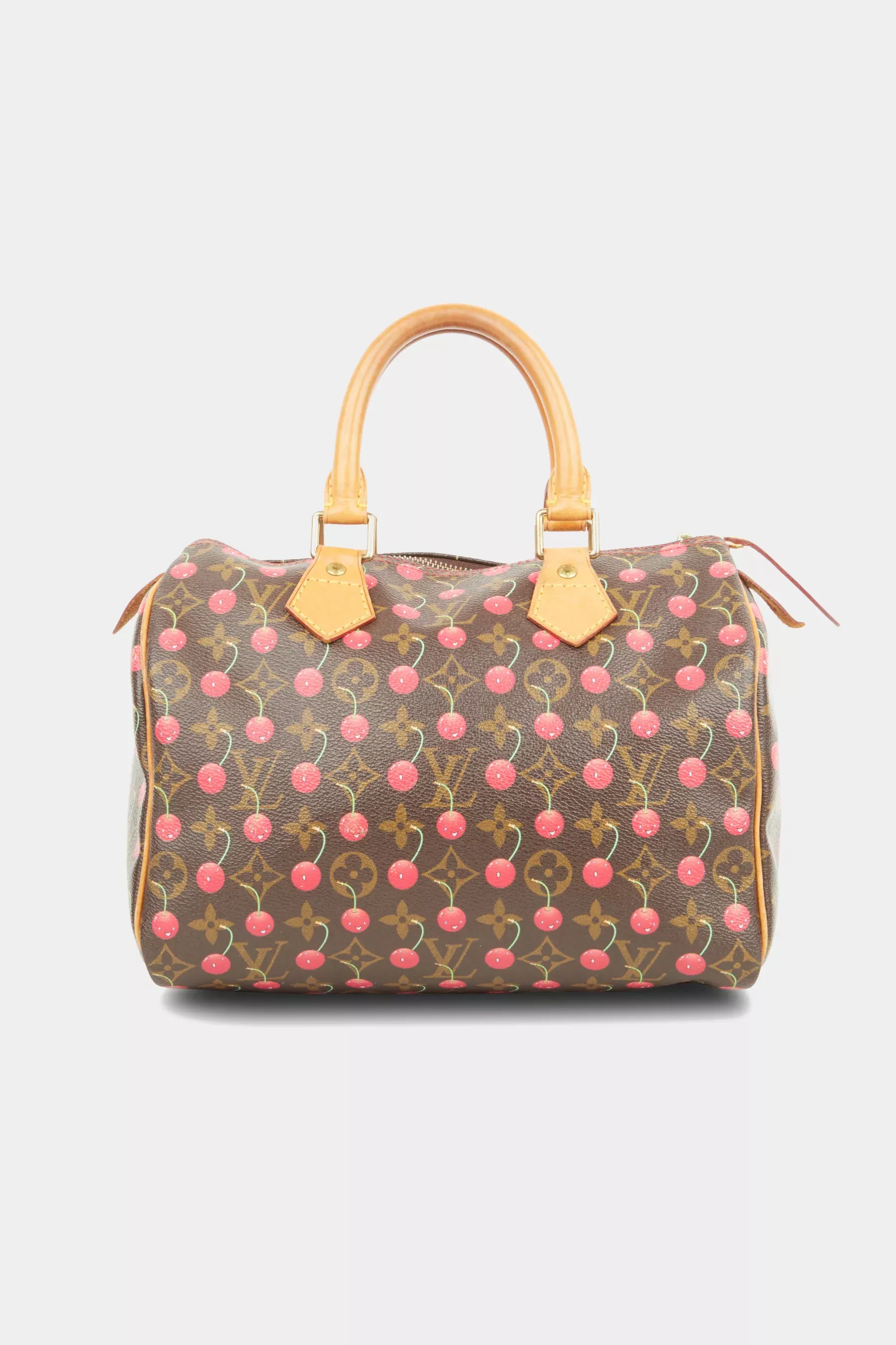 Vintage Louis Vuitton Cherry Cerises Monogram Speedy 25