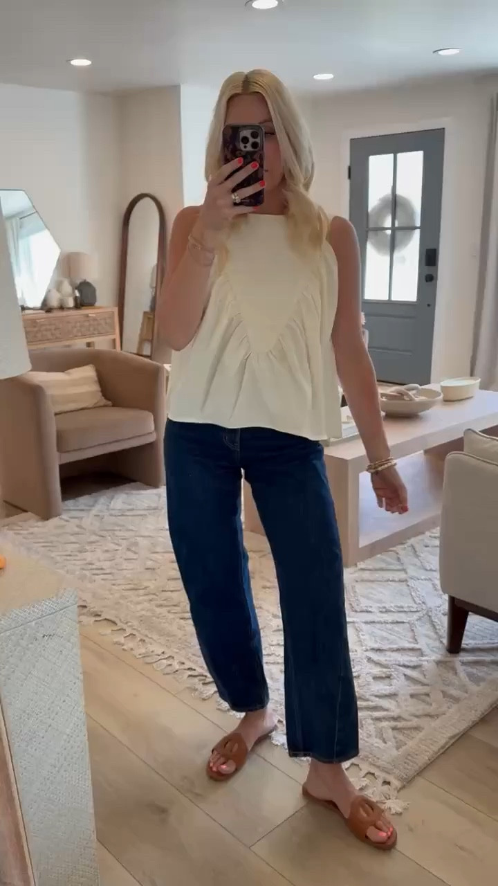 This free people look for less top is on sale for $19 right now and is fully stocked in tons of colors! 

#LTKmomlife #LTKgrwm #LTKootd