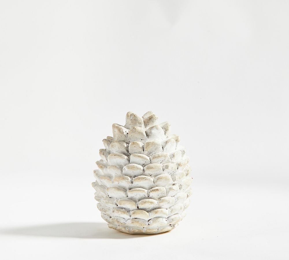 Artisan Handcrafted Ceramic Pinecone | Pottery Barn (US)
