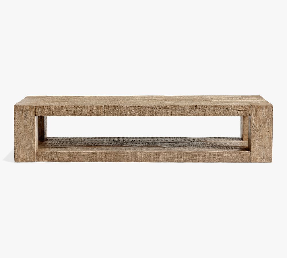 Palisades Rectangular Reclaimed Wood Coffee Table | Pottery Barn (US)