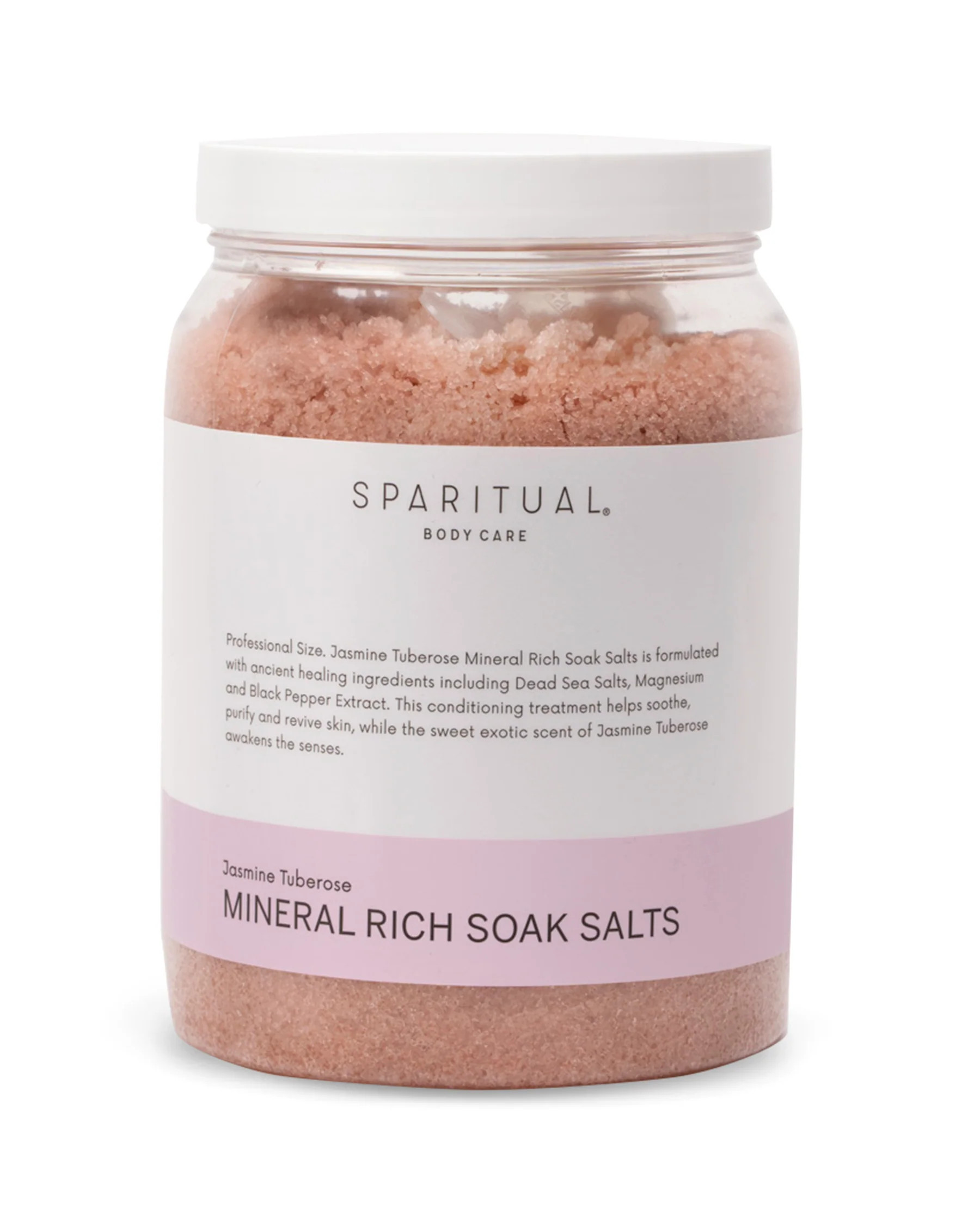 Mineral Rich Soak Salts, Jasmine Tuberose | Sparitual