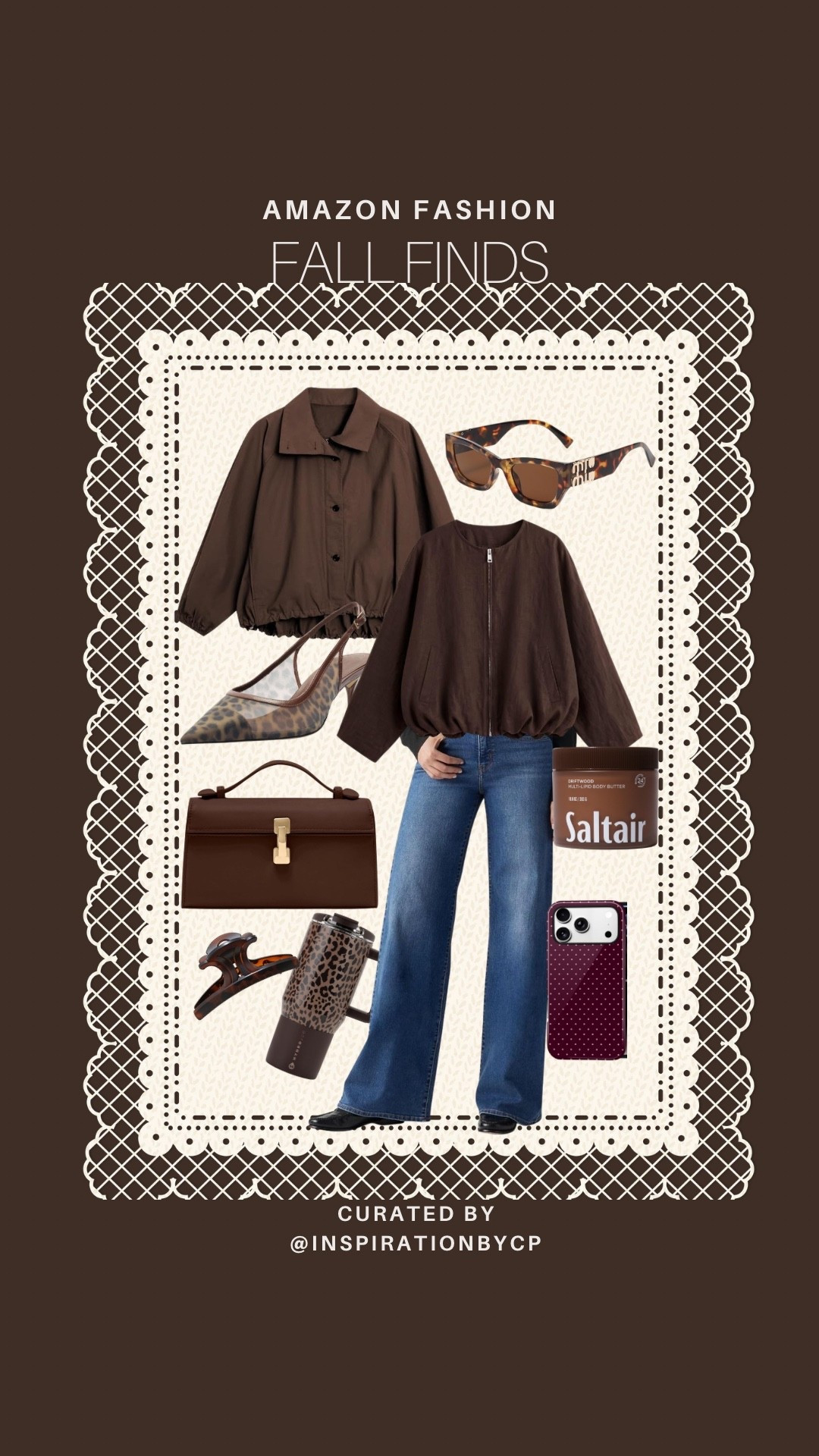 New Amazon Fall Fashion Finds
#windbreaker #jacket #fallootd #chocolatebrown #burgundy #fashionfinds #sunglasses #tortoise

#LTKootd #LTKSeasonal #LTKU