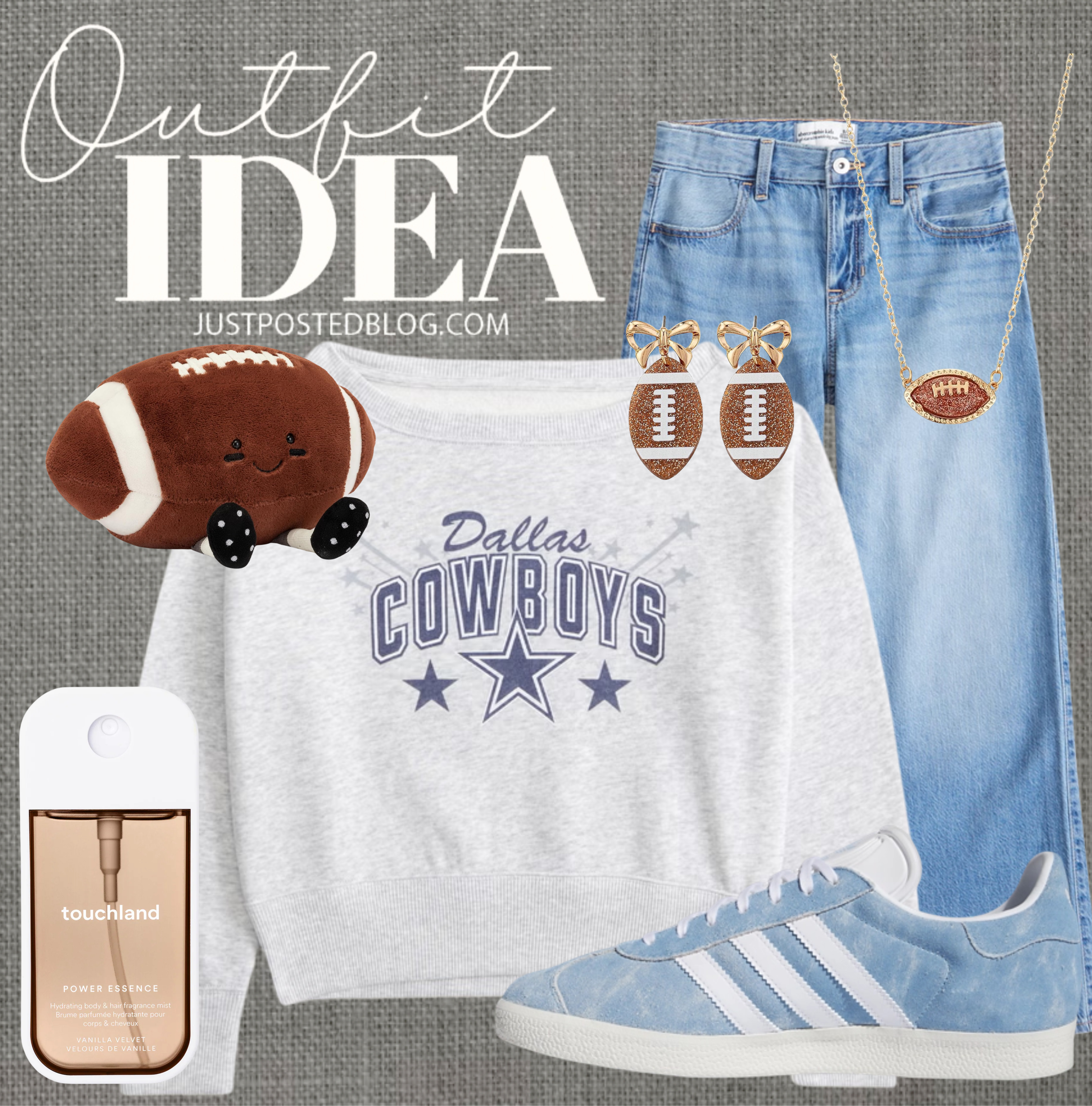 Cute tween and teen outfit for football season!! 

 