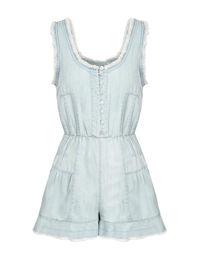 Jessica Simpson Women's Harlee Romper, Sizes XS-XL | Walmart (US)