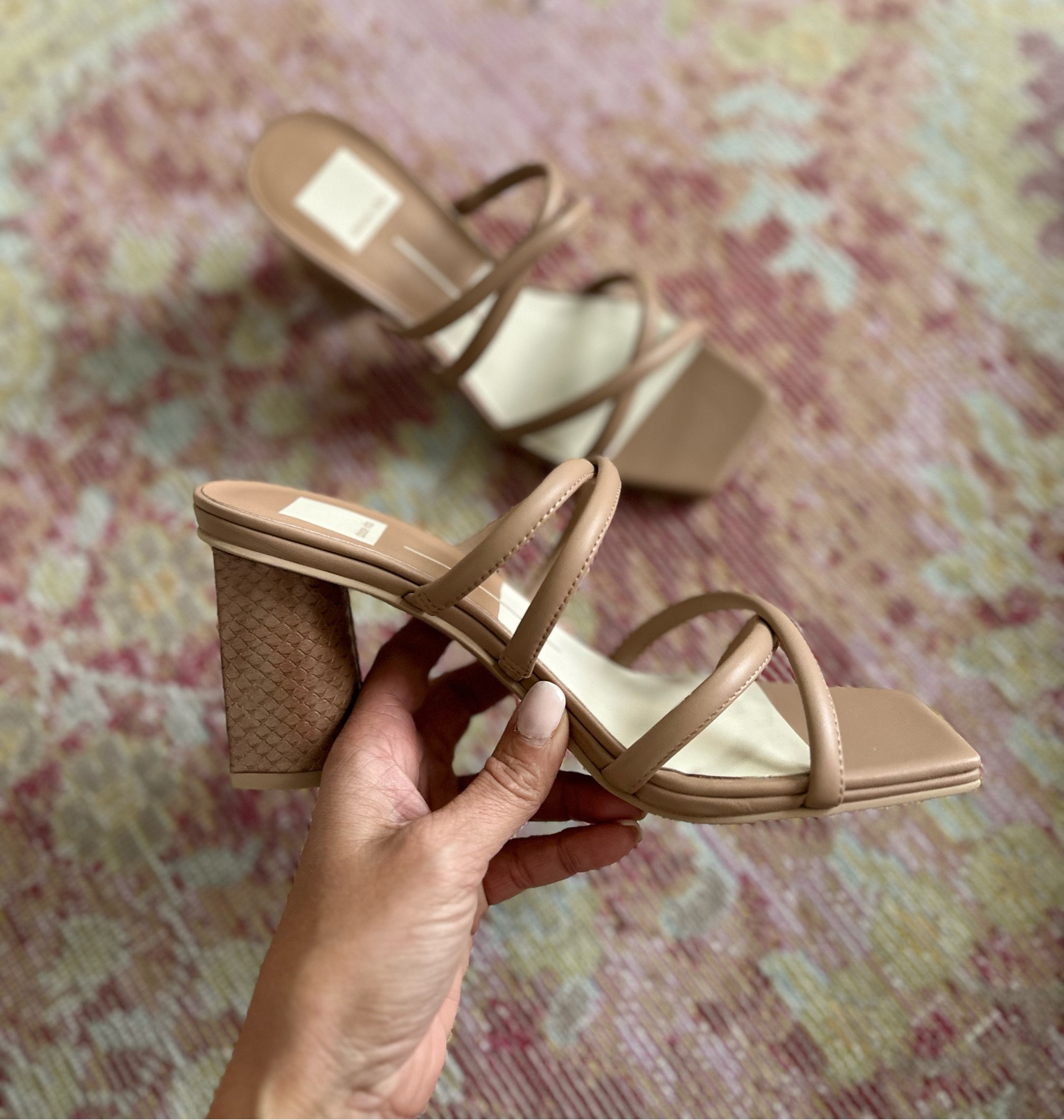 Comfortable heeled sandals - true to size 

#LTKshoecrush #LTKunder100 #LTKstyletip