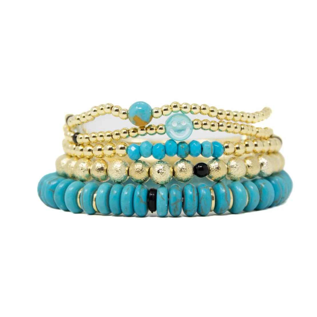 December Birthstone Stack of 5 | Allie + Bess