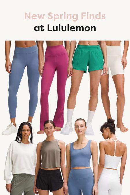 Lulu drops new arrivals every Tuesday. Here are some of my recent favorites for spring! #lululemon 

#LTKfitness #LTKSeasonal