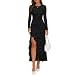 PRETTYGARDEN Women's Formal Maxi Floral Dresses with Slit | Amazon (US)