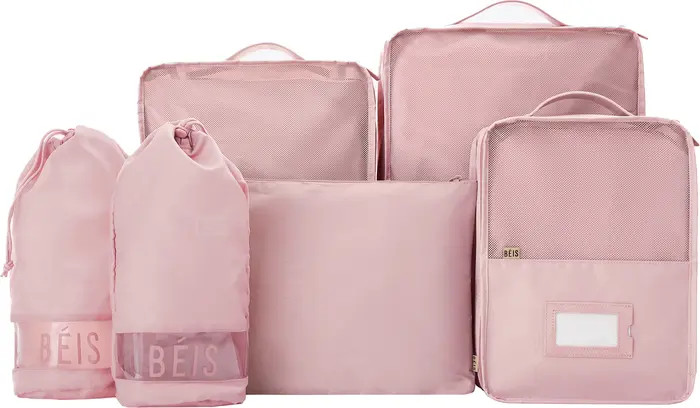 Béis The Six-Piece Packing Cube Set | Nordstrom | Nordstrom
