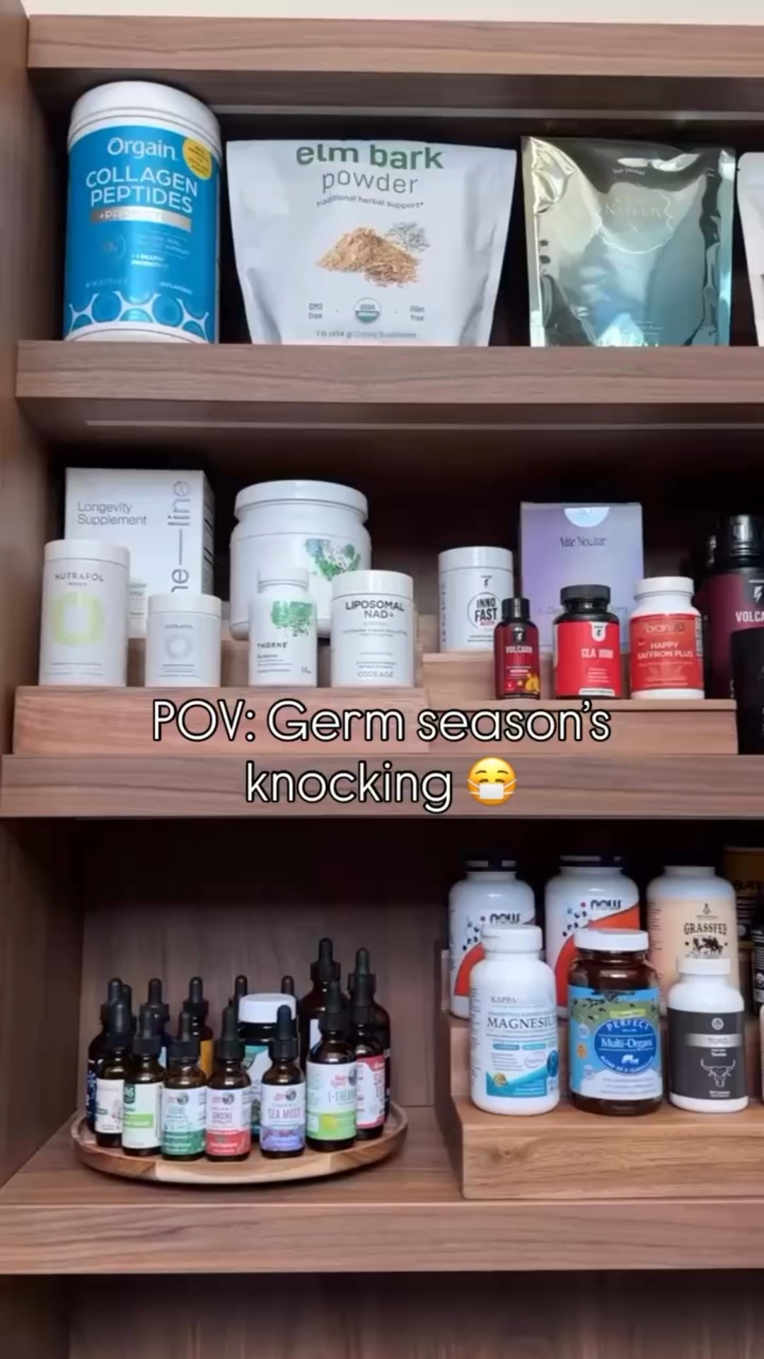 Oh hey germ season…is that you??

Before the those sick vibes make their grand entrance, take a quick inventory of your medicine cabinet! Ditch the expired stuff and restock the essentials. This Lazy Susan might get a little dizzy this year, but she sure makes it easy to seek + find in those moments of need. 🙃💊

We’ve rounded up our go-to organizing faves and linked them all for you in our @shop.ltk