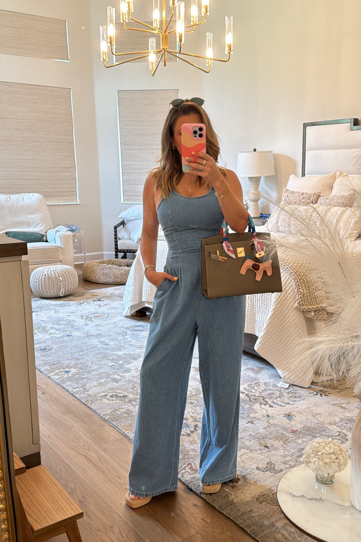 Wearing a small jumpsuit 

#christianblairvordy #denim #jumpsuit 

#LTKStyleTip #LTKFindsUnder100 #LTKFindsUnder50