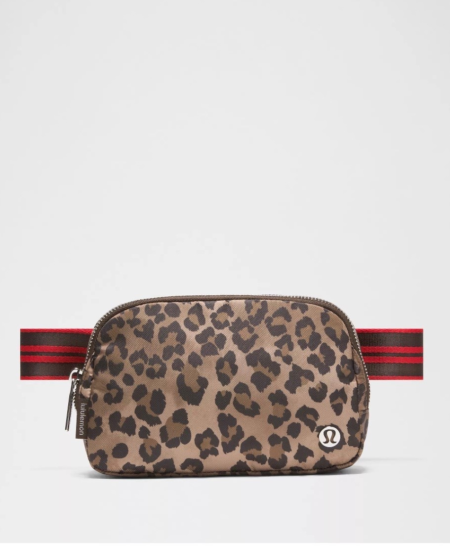 New leopard belt bag @lululemon 