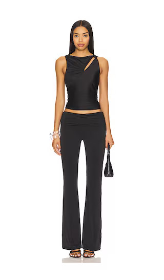 Casi Pant Set in Black | Revolve Clothing (Global)
