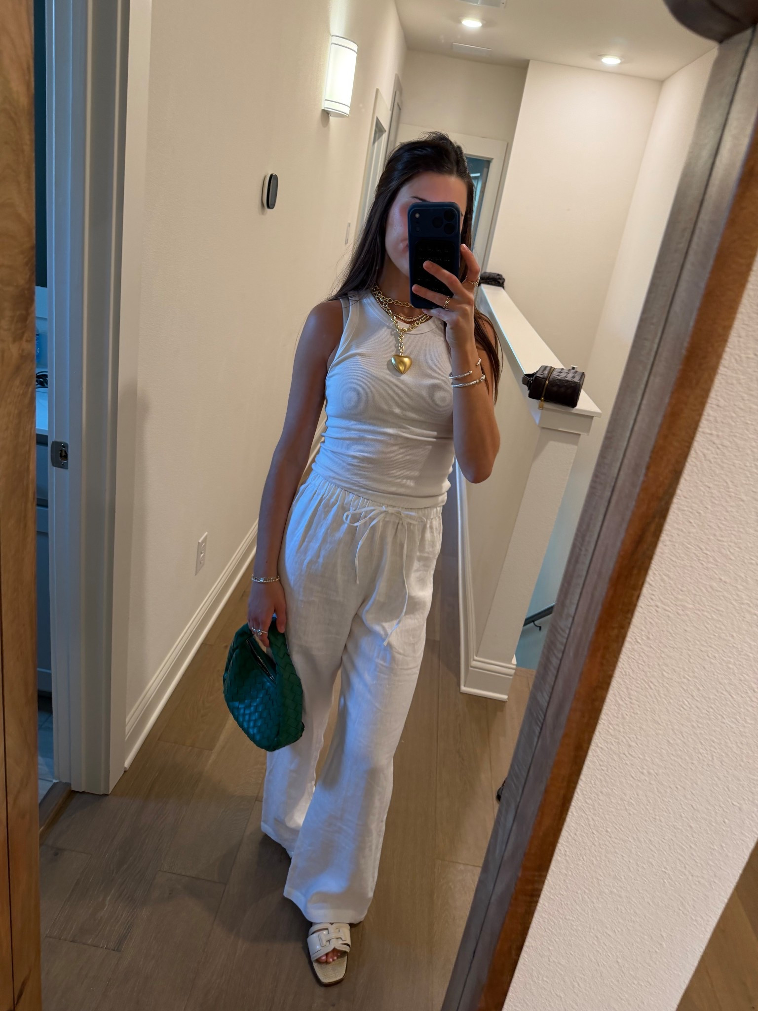@Reformation white linen pants - perf for beach vacation, European summer
love my @Roxanne Assoulin t puffy heart necklace, makes any outfit 10x better 👏👏👏 








monochromatic, europe, italy, spain, summer vacation, boat outfit, coverup , date night, chic, resort wear, hawaii, cabo, dinner outfit, 4th if july, memoeal day, labor  day, travel outfit, airport outfit, bride, white outfit, masters outfit 

#LTKTravel #LTKootd #LTKSeasonal
