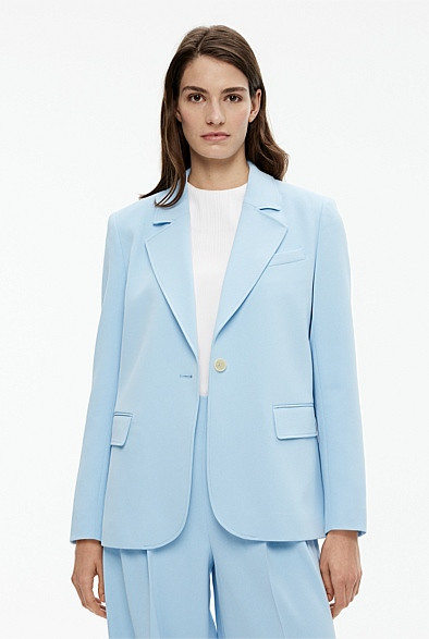 Boxy Single-Breasted Blazer | Witchery (AU)