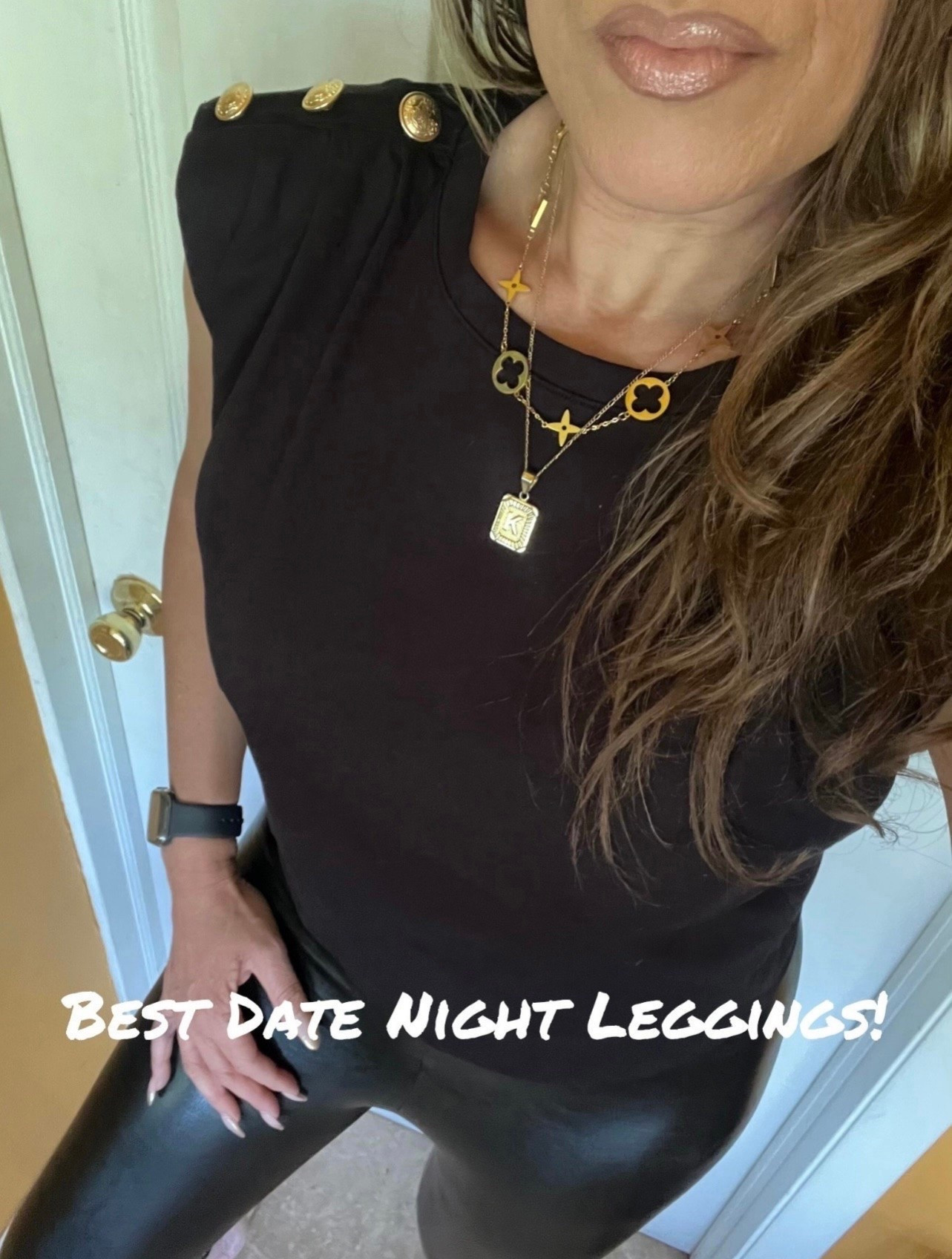 Date night look, date night outfit, Most flattering, sexy faux leather leggings, nude lip combo @Revolve   #LaidbackLuxeLife

Leggings: M

Shades:
✨Lip liner ‘Deep Taupe’
✨Lipstick ‘KIM KW’
✨Lipgloss ‘$weetmouth’

Hey Beautiful! Feel free to comment on this post if you have any questions! 🫶🏽

Follow me for more fashion finds, beauty faves, lifestyle, home decor, sales and more! So glad you’re here!! XO, Karma

#LTKootd #LTKgrwm #LTKOver40